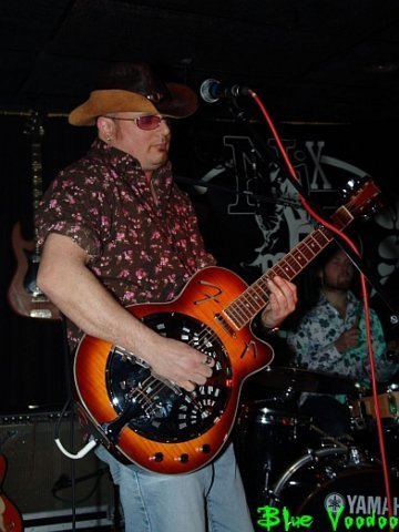 Rick Dalgarno lighting it up